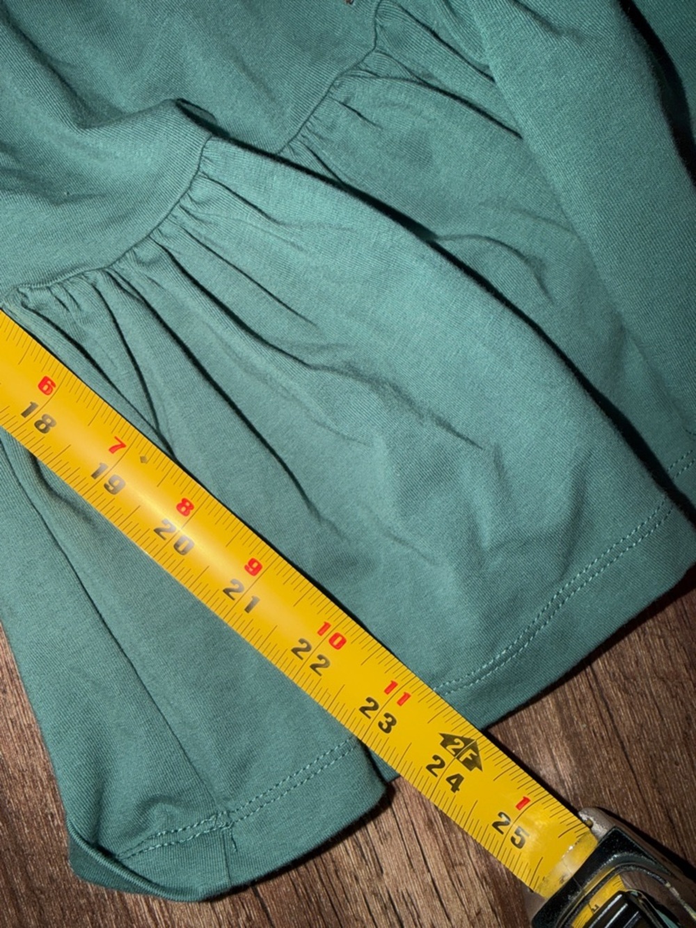 💚 Matilda Jane Green Ruffle pants size L - Picture 5 of 6